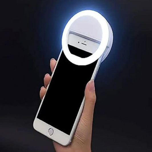 Rechargeable Mini Selfie LED Ring Light