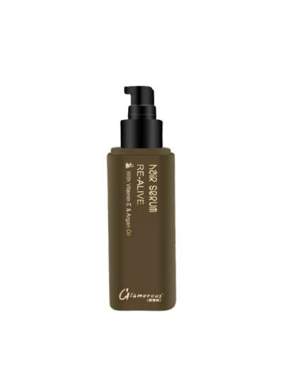 Glamorous Face Re Alive Hair Serum With Vitamin E & Argan Oil 100ml