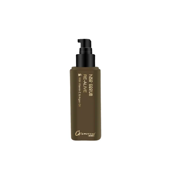 Glamorous Face Re Alive Hair Serum With Vitamin E & Argan Oil 100ml - Image 2