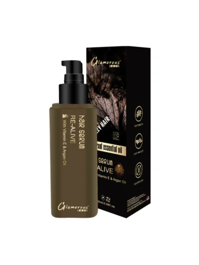 Glamorous Face Re Alive Hair Serum With Vitamin E & Argan Oil 100ml